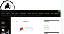 Desktop Screenshot of alabamareading.org